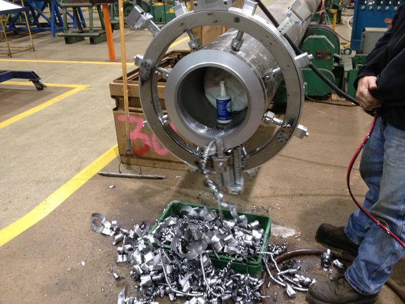 Pipe Cutting & Beveling E.H. Wachs Product Applications E.H. Wachs Industrial Products