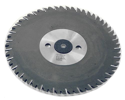 HSS Slitting Saw Blade 8in x 3/16in 