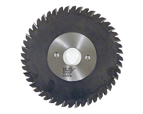 HSS Slitting Saw Blade 7in x 3/16in 